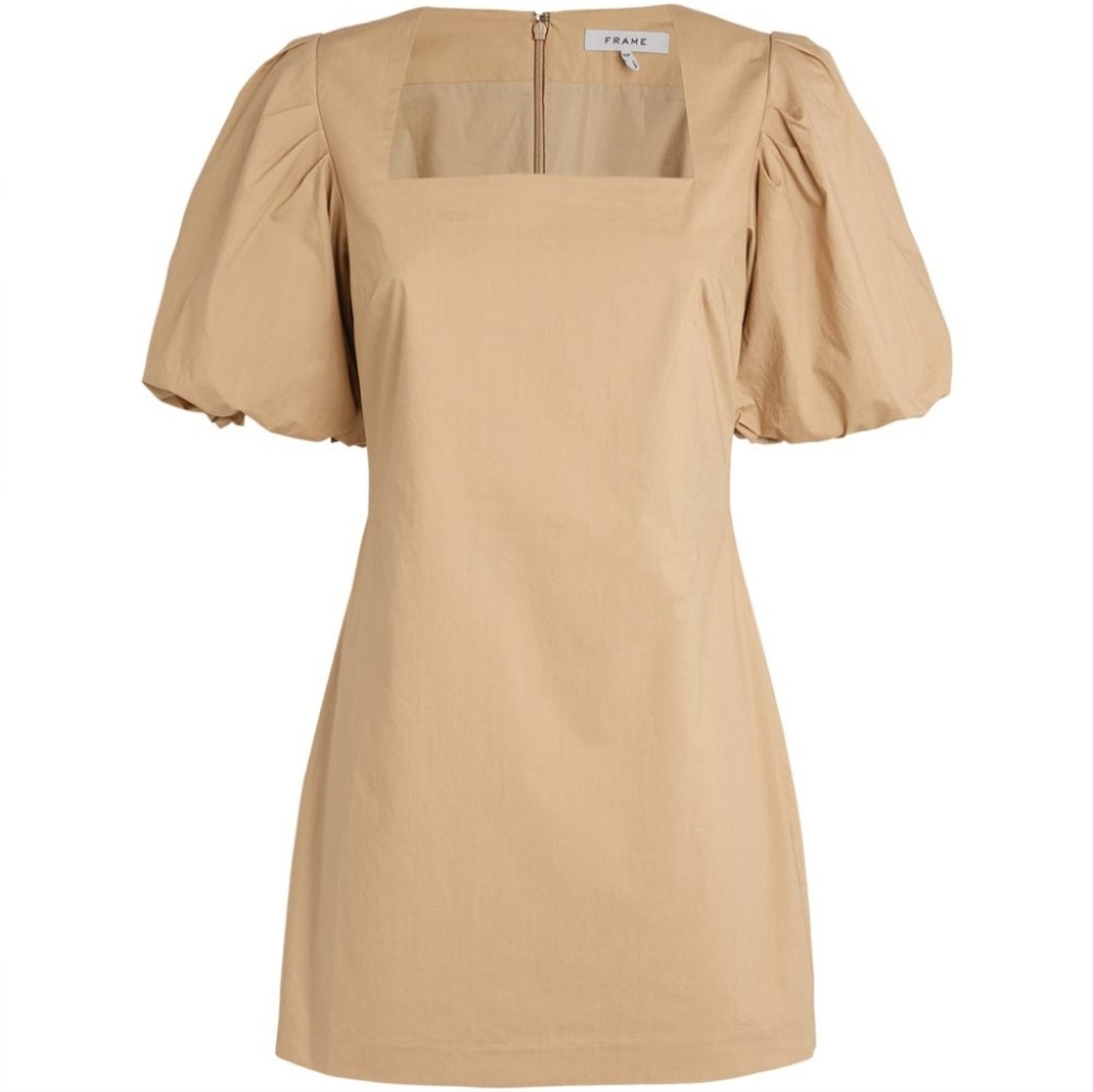 NWT Frame Nina Dress in Pebble Size Medium